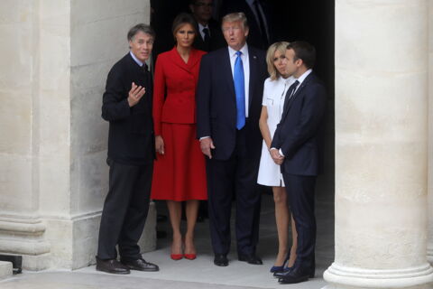 2017: Official visit to Paris in Dior