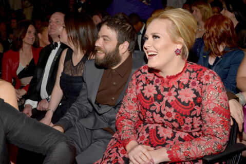 Adele and ex-husband Simon Konecki attend the 55th Annual GRAMMY Awards