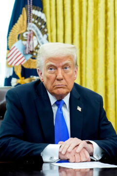 Donald Trump is back in the White House…