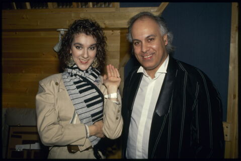 Céline Dion and René Angelil in 1988