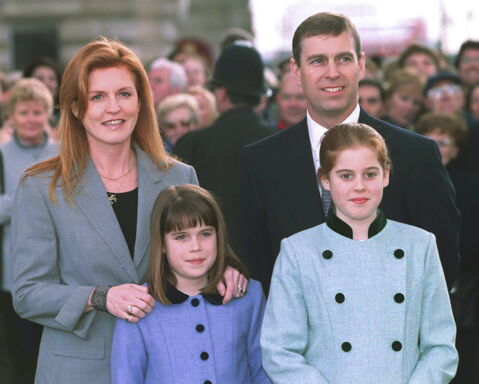 Princesses Eugenie and Beatrice