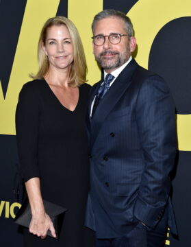 Steve Carell and Nancy Walls