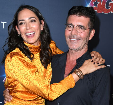 Simon Cowell and Lauren Silverman