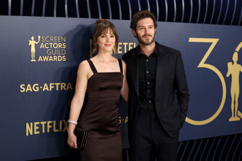 Leighton Meester and Adam Brody