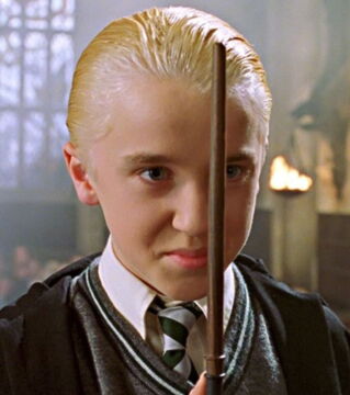 Draco Malfoy played by Tom Felton