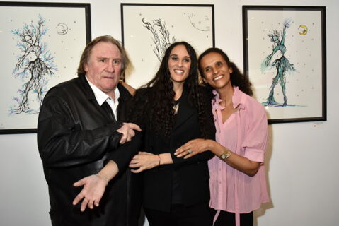 Gérard Depardieu & Karine Silla
