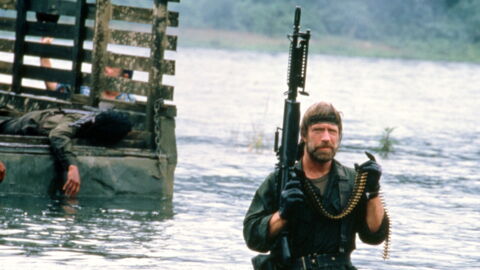 Chuck Norris can dribble a bowling ball.