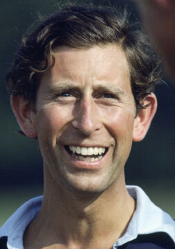 King Charles III in 1983