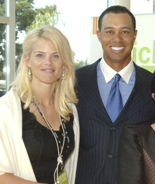 Tiger Woods and Erin Nordegen