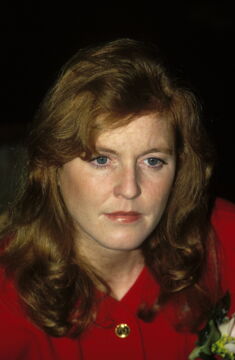 Sarah Ferguson was caught having an intimate moment