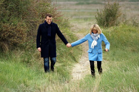 Emmanuel and Brigitte Macron in 2017