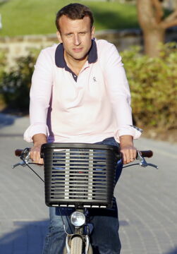 Emmanuel Macron in 2017