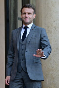 Emmanuel Macron in 2023