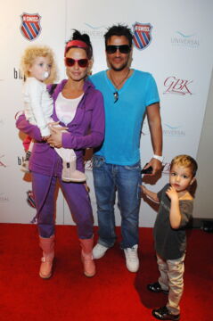 Katie Price and Peter Andre had two children