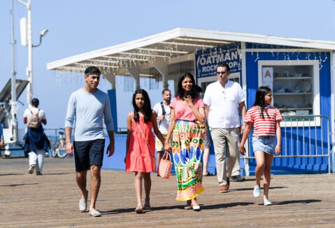 The Sunaks love California