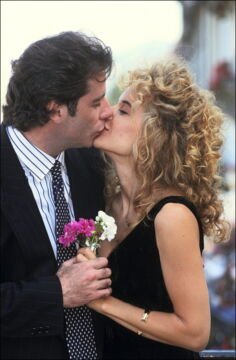 John Travolta and Kelly Preston