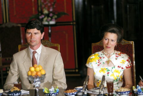 Princess Anne and Timothy Phillips in 1993