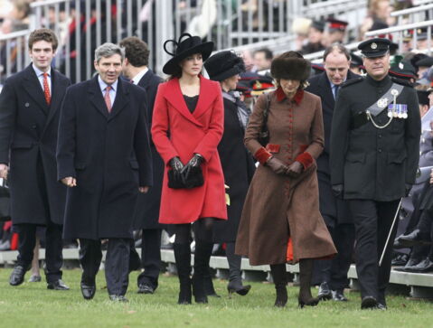 Kate Middleton's first major public appearance was at the Sovereign's Parade in 2006, in which Prince William was taking part in.