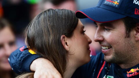 Sergio Perez and Carola Martinez
