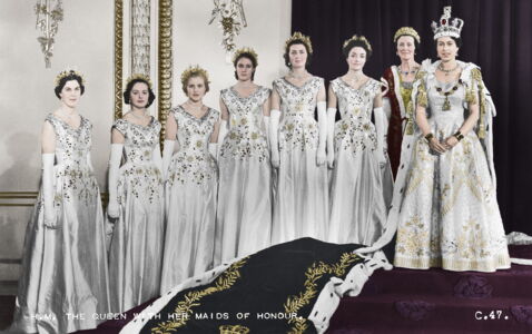 The coronation dress