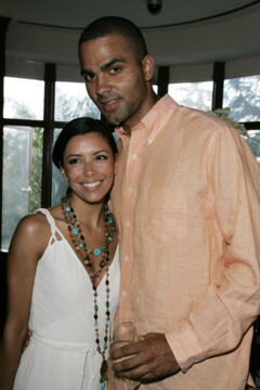Tony Parker and Eva Longoria