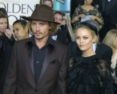 Johnny Depp and Vanessa Paradis
