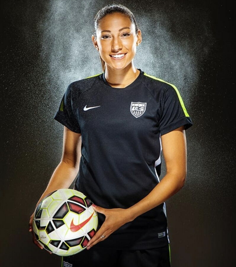 Figurine CultureFly Christen Press USWNT - 6,5 Pouces - Rose - Équipe Nationale Femmes