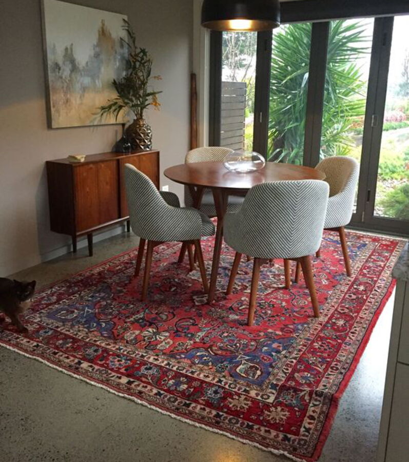 Grand Tapis Persan Fait Main - 300x200cm - Laine 100% - Motif Oriental Traditionnel