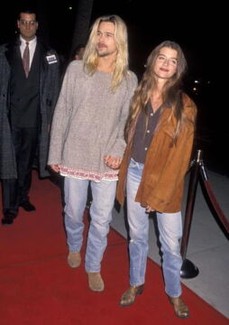 Brad Pitt und Shalane McCall