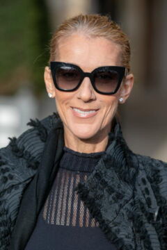 Céline Dion zeigt ihren weißen Ansatz