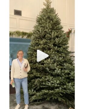 Der XXL-Baum von Jennifer Garner