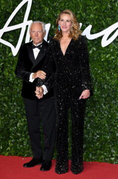 Julia Roberts und Giorgio Armani