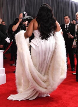 Sängerin Lizzo bei den Grammys