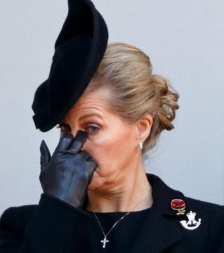 So auch Sophie von Wessex, die Ehefrau von Prinz Edward.