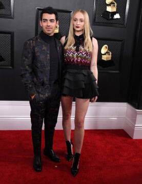 Sophie Turner und Joe Jonas bei den Grammys