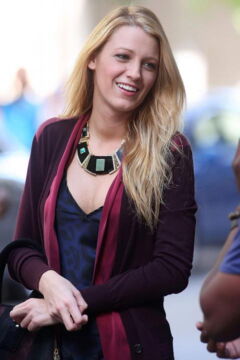 Blake Lively alias Serena Van der Woodsen in Gossip Girl @Gettyimages