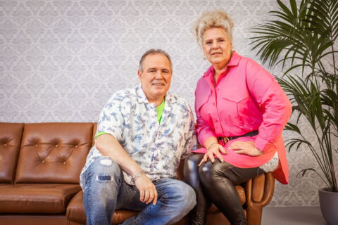Silvia mit Freund Harald
