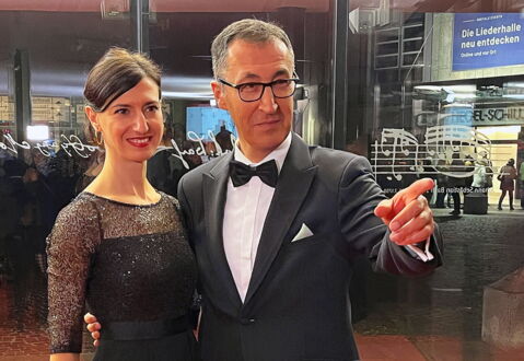 Cem Özdemir und Flavia Zaka