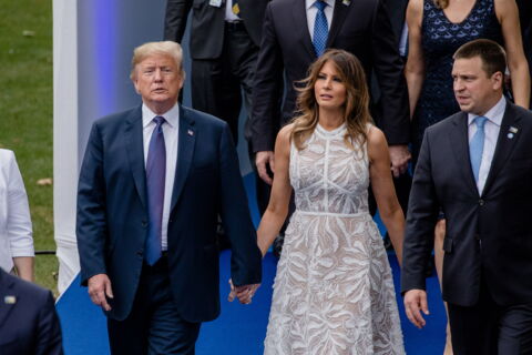 2018: Ein durchsichtiges Kleid von Elie Saab