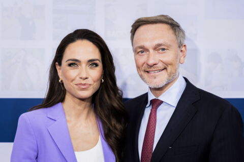 Christian Lindner und Franca Lehfeldt