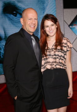 Bruce und Rumer Willis