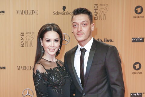 Mandy Capristo und Mesut Özil
