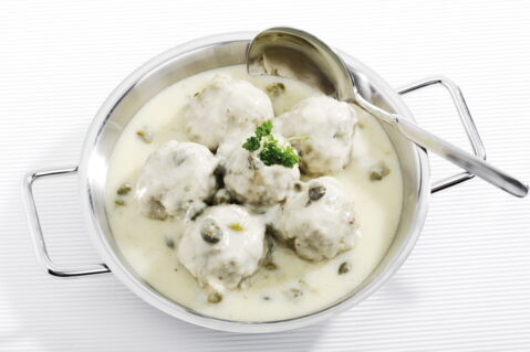 Sein Lieblingsgericht: Königsberger Klopse