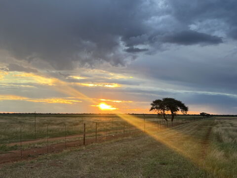 In Namibia war nicht immer alles leicht