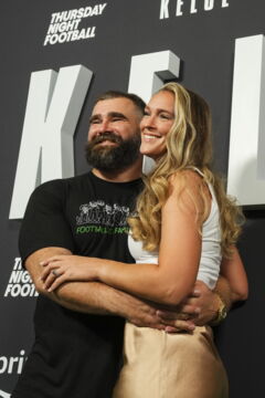Jason und Kylie Kelce