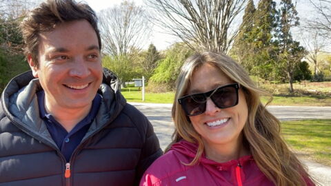 Jimmy Fallon & Nancy Juvonen