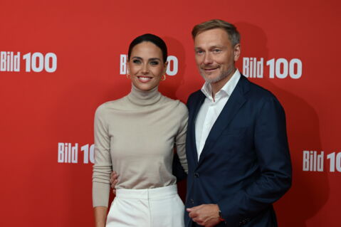 Christian Lindner und Franca Lehfeldt