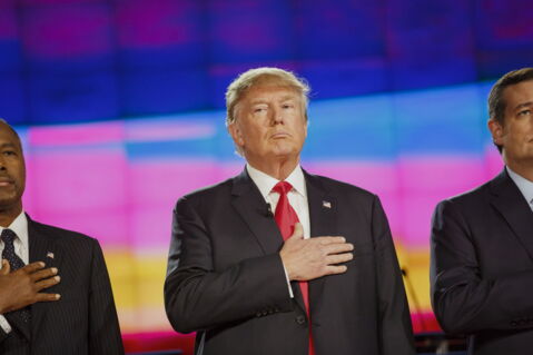 2015: Trump ist der Präsidentschaftskandidat der Republikaner