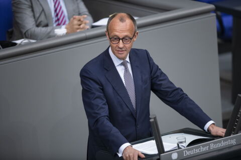 Merz gilt als sehr sportlich