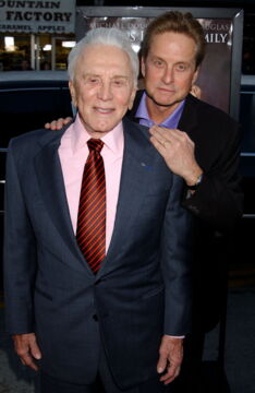 Kirk und Michael Douglas